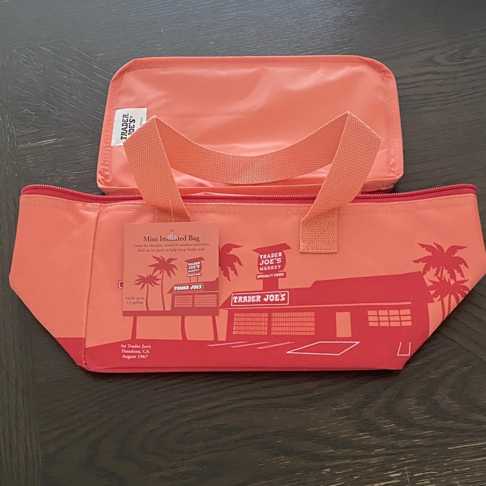Trader Joe's Orange Insulated Bag